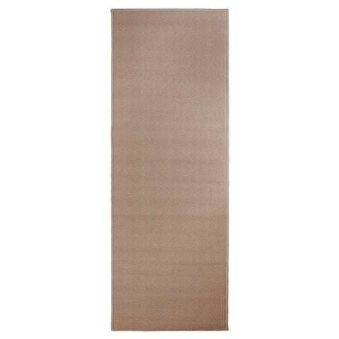 ritz solid accent rug runner beige