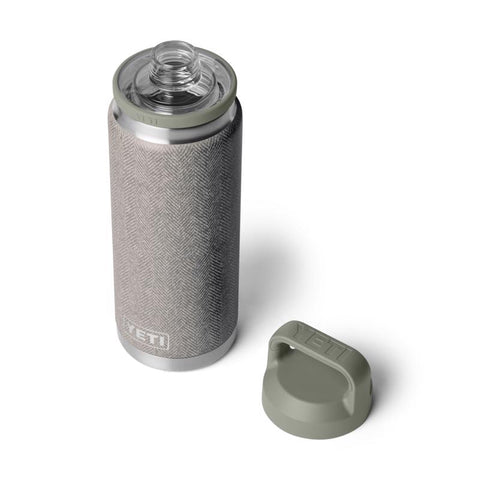 Riverhead Green YETI Rambler 26 oz bottle with chug cap