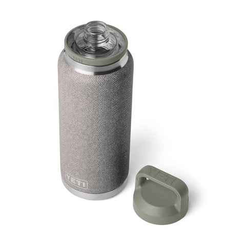 Yeti Rambler 36 oz. bottle with chug cap in riverhead green