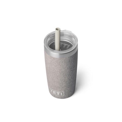 Yeti Rambler Jr. 10 oz. Straw Tumbler in riverhead green