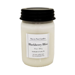 Blackberry Bliss Soy Candle RN-BB-10