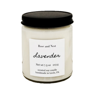 5 Pack, 8 oz Candles - Soy Candles, $41.99