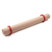 Silicone Rolling Pin Rings 43883 rolling pin with rings