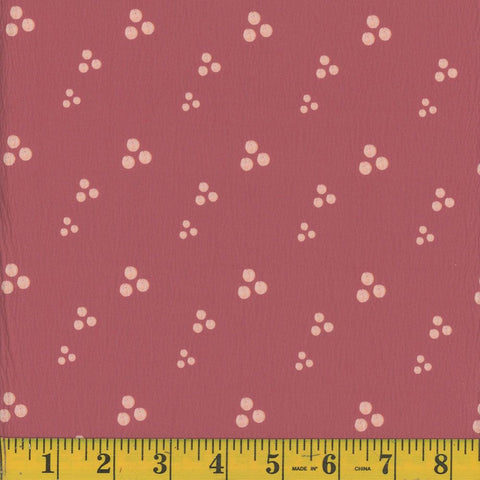rose, Pine Skin Mariella Print Fabric 134