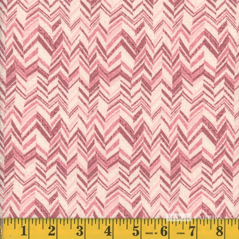 rose, Herringbone Seersucker Stretch Fabric 1406