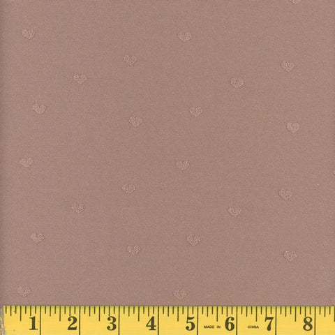 rose, Jacquard Knit Heart Fabric 1437