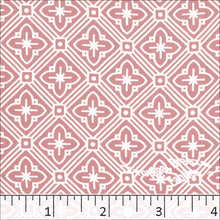 Rose, Koshibo Diamond Print Polyester Fabric 048515