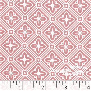 Rose, Koshibo Diamond Print Polyester Fabric 048515