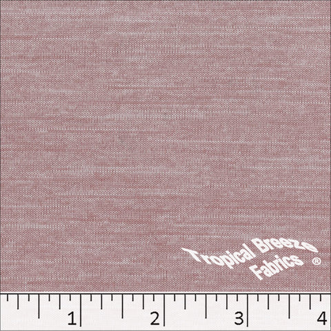rose, Melange Jersey Knit Fabric 323613