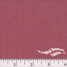 Ribbed Knit Solid Color Fabric 32738 rose