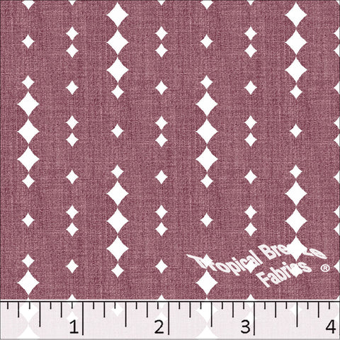 rose, Standard Weave Diamond Poly Cotton Dress Fabric 6281
