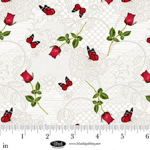 rose buds, La Vie En Rose Collection Cotton Fabric 421