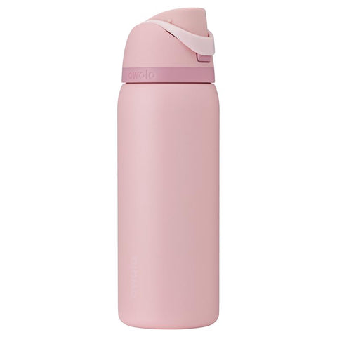 Owala FreeSip 32 oz water bottle in rose quartz