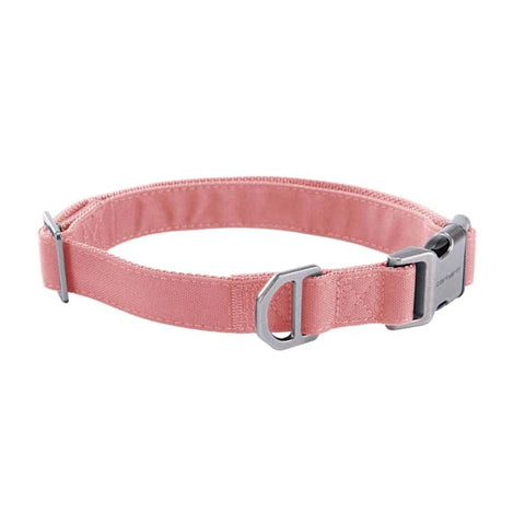 Carhartt canvas Field Dog Collar in rose tint