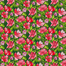 Fancy Glass Cotton Fabric Collection 29 roses