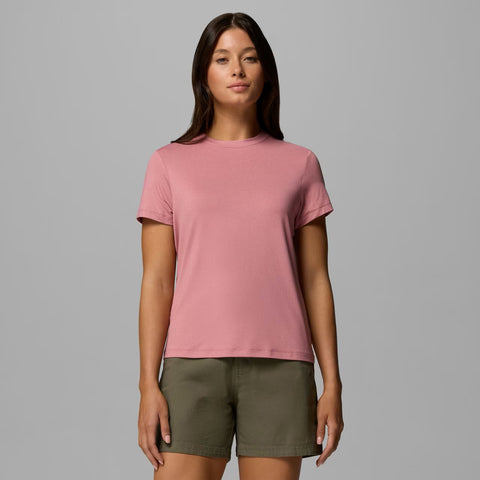 rosette heather, Women's Short-Sleeve Parsons Point Logo T-Shirt 215494