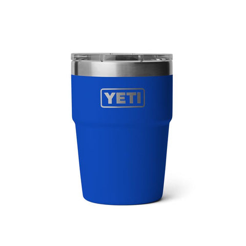 Royal Blue Yeti Rambler 16 oz Stackable Cup