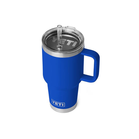 Royal Blue Rambler 35 oz Travel Mug with Handle
