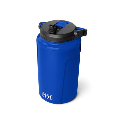 Yeti Silo Half Gallon Insulated Straw cap jug in royal blue