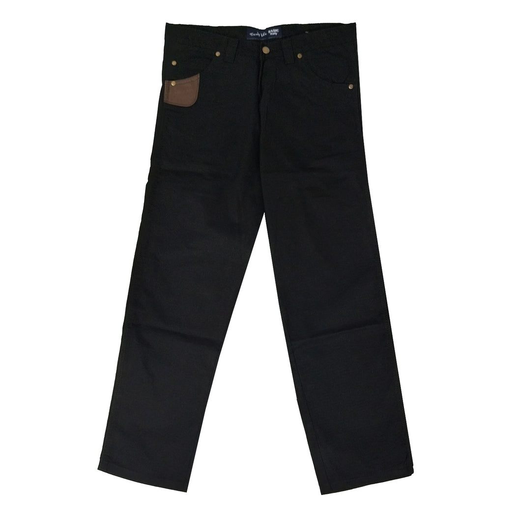 Black Ripstop Work Pants