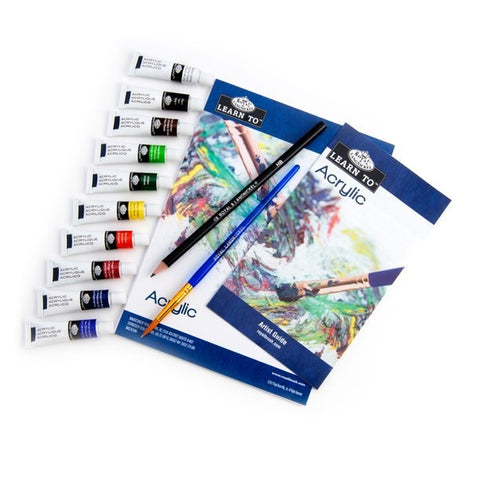 Learn To Acrylic Paint Art Set
