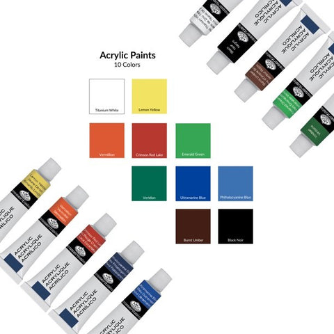 Acrylic Paint Ten Colors