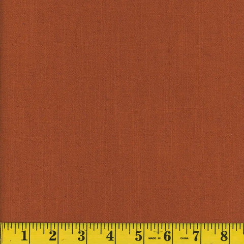 rust, Heavy Linen Fabric 1324