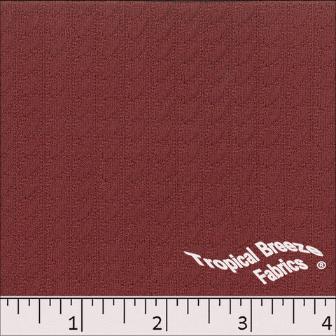 rust, Cable Rib Knit Fabric 323546