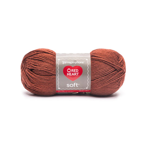 rust, Soft Yarn Solids E728 5 oz