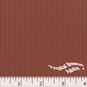 rust, Ideal Rib Knit Polyester Fabric 32351