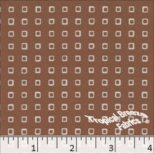 Small Print Poly Spandex Quick Dry Stretch Crepe Apparel Fabric 04432  rust