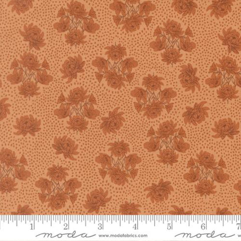 rust, Wellspring Collection Speckled Serenade Cotton Fabric 45672