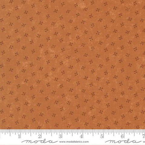 rust, Wheatland Collection Maple Seeds Cotton Fabric 9797