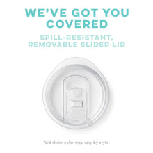 We've Got You Covered: spill-resistant, removable slider lid