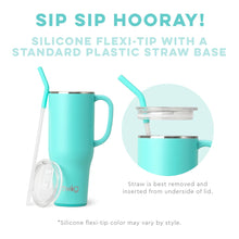 Sip Sip Hooray! silicone flexi-tip with a standard plastic straw base