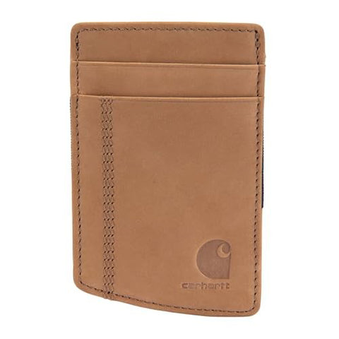 brown, Saddle Leather Front Pocket Wallet B0000648