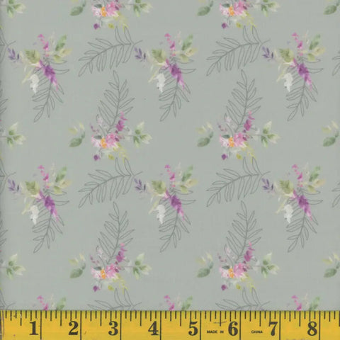 sage, Wisteria Dotted Dobby Polyester Fabric 136