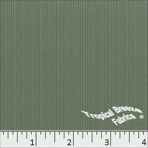 sage, Ideal Rib Knit Polyester Fabric 32351