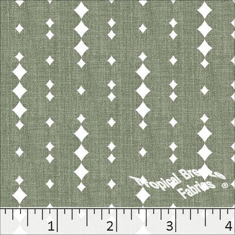 sage, Standard Weave Diamond Poly Cotton Dress Fabric 6281