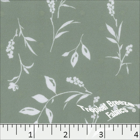 sage, Swiss Dot Knit Print Fabric 573612