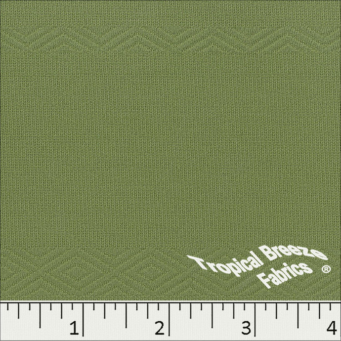 Diamond Stripe Poly Knit Fabric sage green