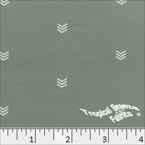 sage green, Double Brushed Knit Arrow Fabric 572521