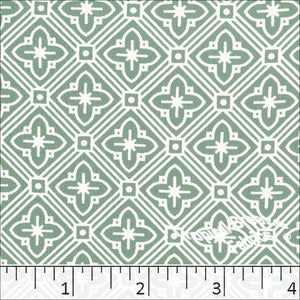 Sage Green-Koshibo Diamond Print Polyester Fabric 048515