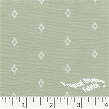 sage green, Rebecca Diamond Knit Print 573512