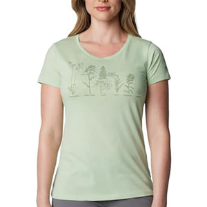 Sage Leaf Heather Women's Daisy Days Graphic T-Shirt 1934591-351