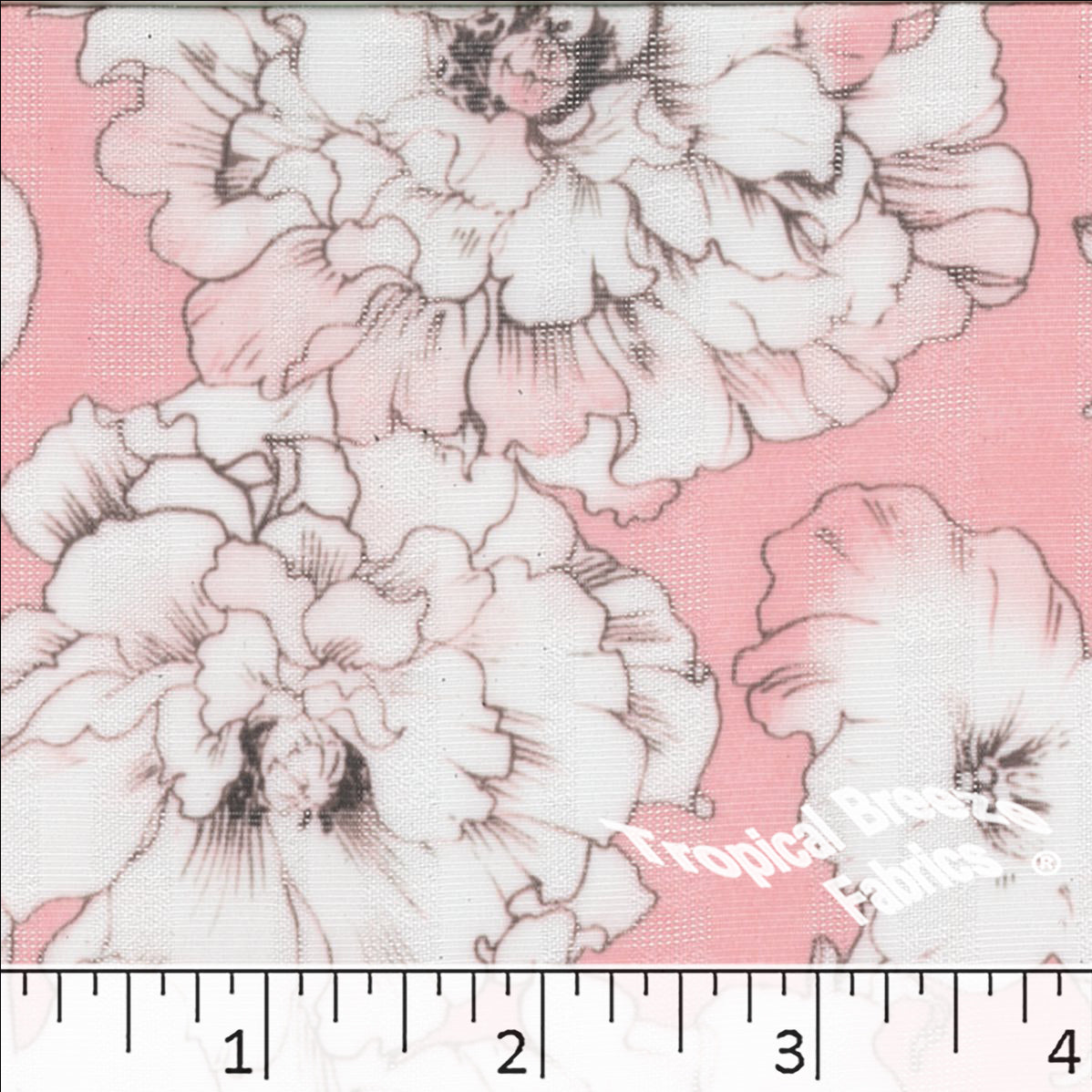 Thicket & Bramble Floral Cream RAYON Fabric Yardage, SKU: R90749-11