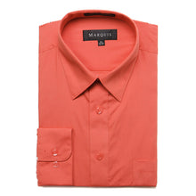 Salmon color men's dress shirt