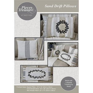 Sand Drift pillow pattern