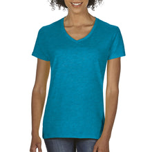 Sapphire, Women's Short-Sleeve V-Neck T-Shirt G5V00L