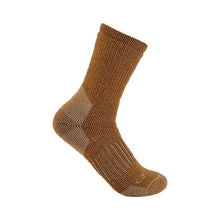 Oiled Walnut Men's Heavyweight Synthetic Wool Blend Crew Sock SC5040